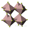 fluorure d&#39;aluminium point et croix